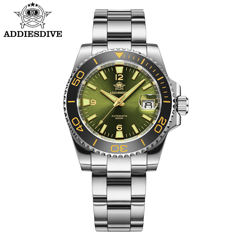 Men'S Fashion Jewelry - Addiesdive Nieuw Duikcadeauhorloge Heren 8215 Automatisch
