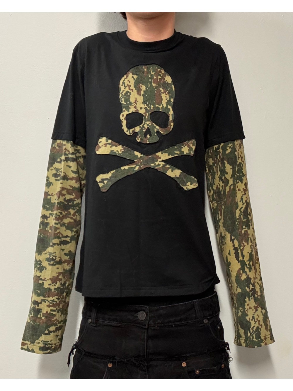 Men'S Fashion Tips - 2026 nieuwe Amerikaanse retro camouflage skeleton