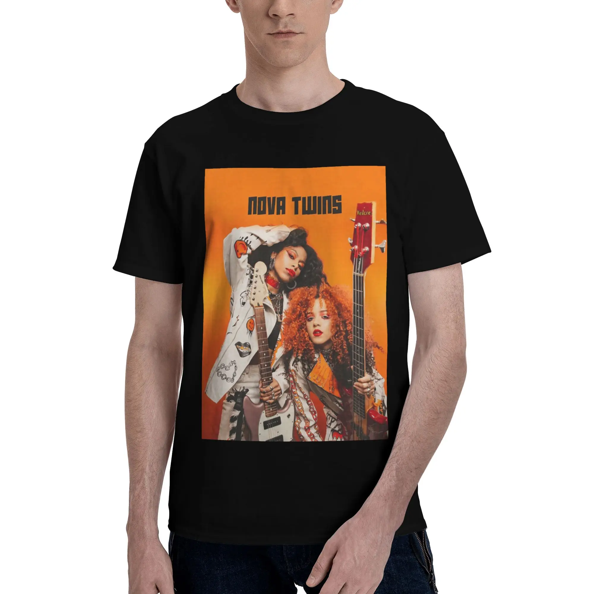 Men'S Fashion Nova Shirts - Nova Twins 100% katoenen T-shirt herenmode