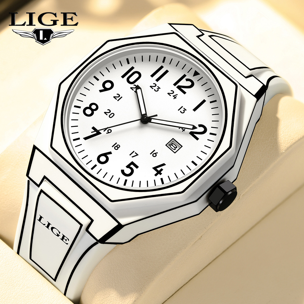 Men'S Fashion Box - LUIK Nieuwe Mannen Horloge Militaire heren