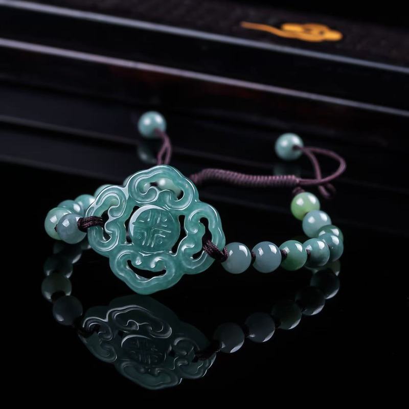 Men'S Fashion Jewelry - Natuurlijke Jadeiet A-kwaliteit Armband Origineel Ontwerp