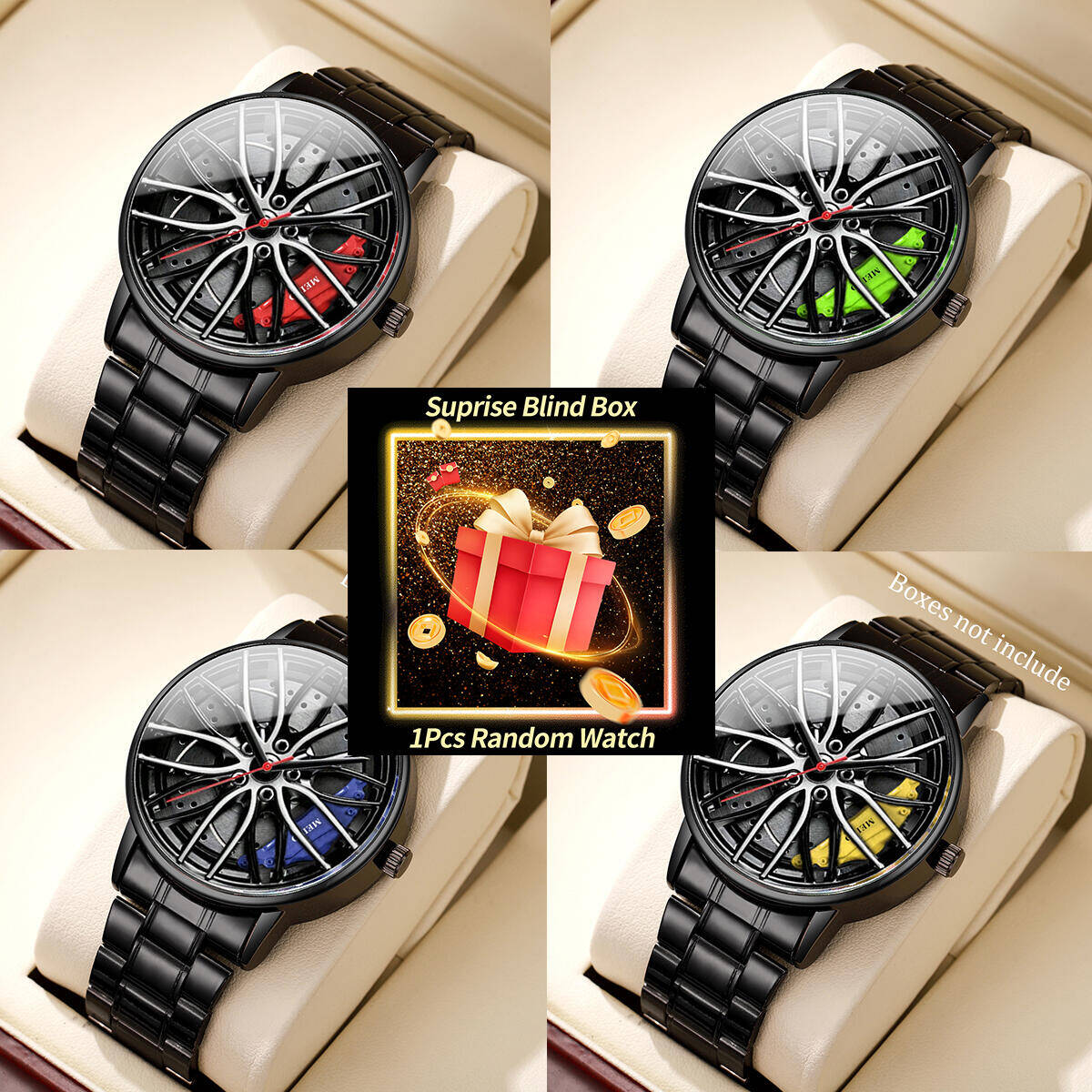 Men'S Fashion Box - 1PC Surprise Mystery Horloge Blind Box-Mode