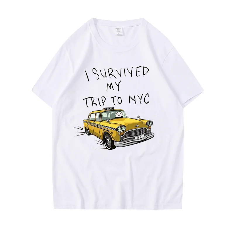 Men'S Fashion Nyc - Grappige T-shirt mannen vrouwen Ik overleefde
