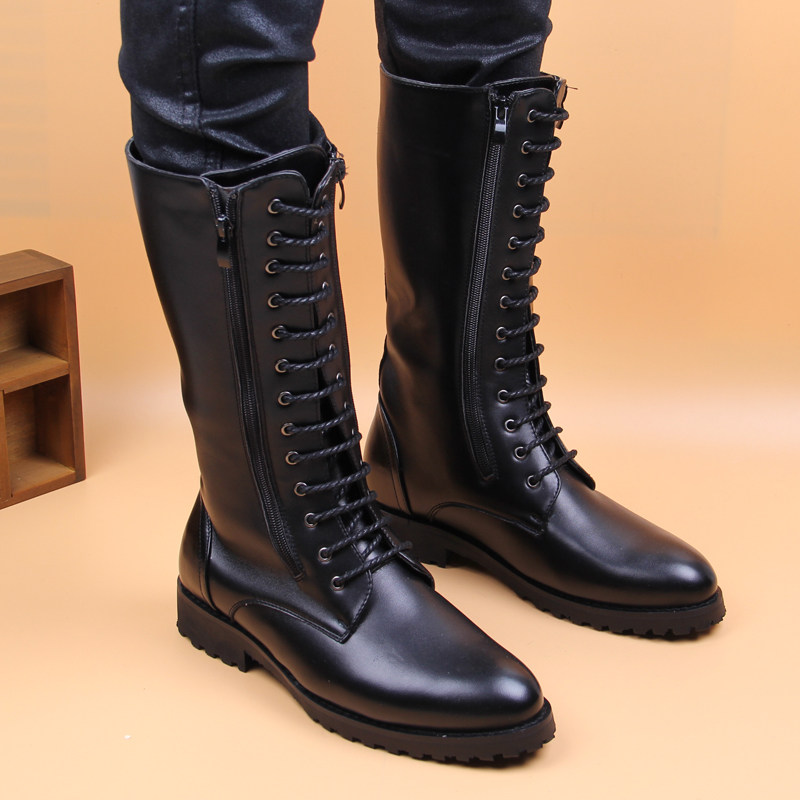 Mens Fashion Dress Shoes - luxe mode hoge laarzen voor heren