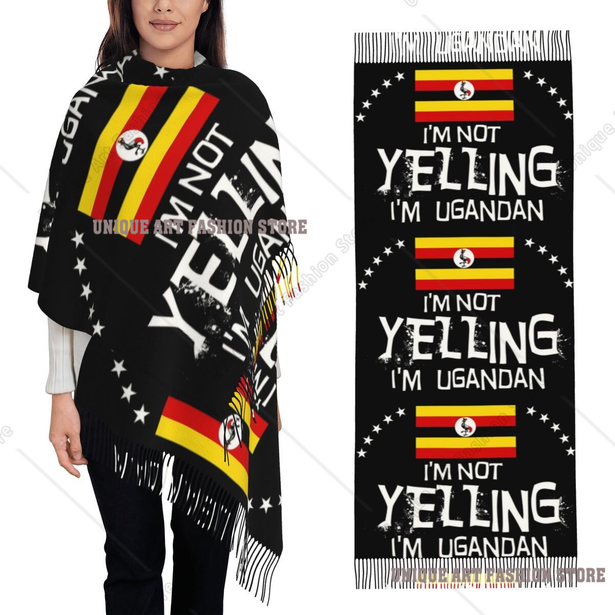 Men Fashion Uganda - Ik schreeuw niet, ik ben Ugandans