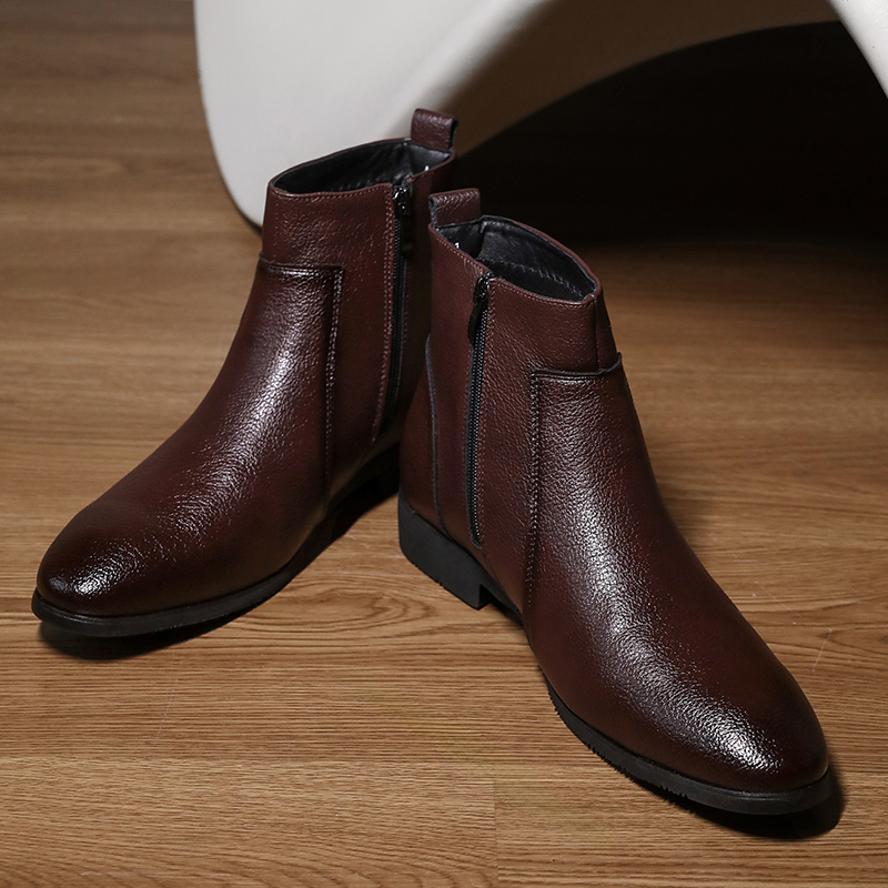 Chelsea Boots Men - Business Casual Heren Enkellaarzen van Zacht