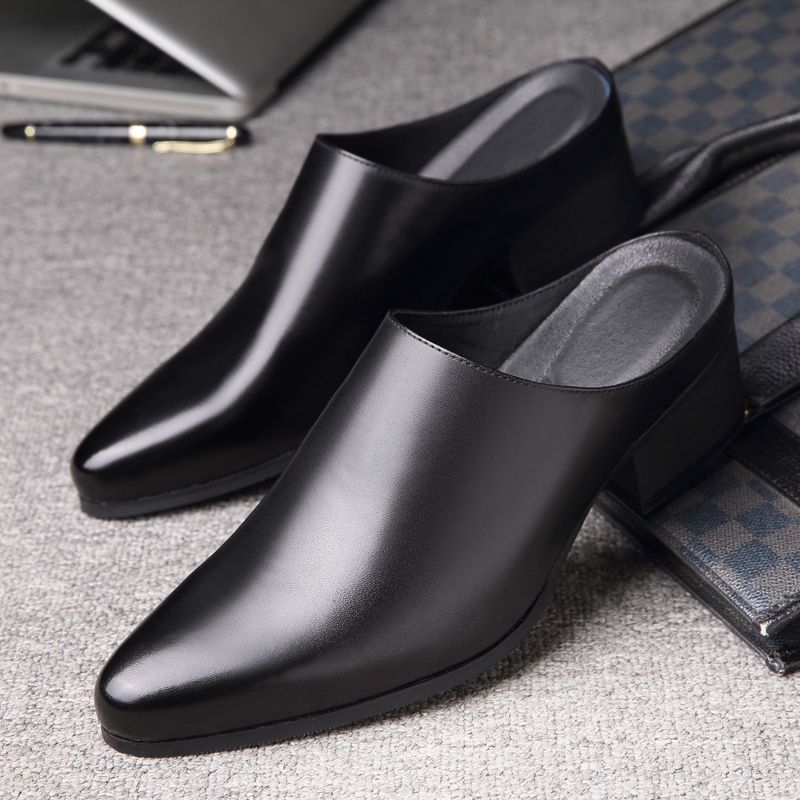 Mens Fashion Dress Shoes - Gepunte herensandalen Business Casual Dress Hoge