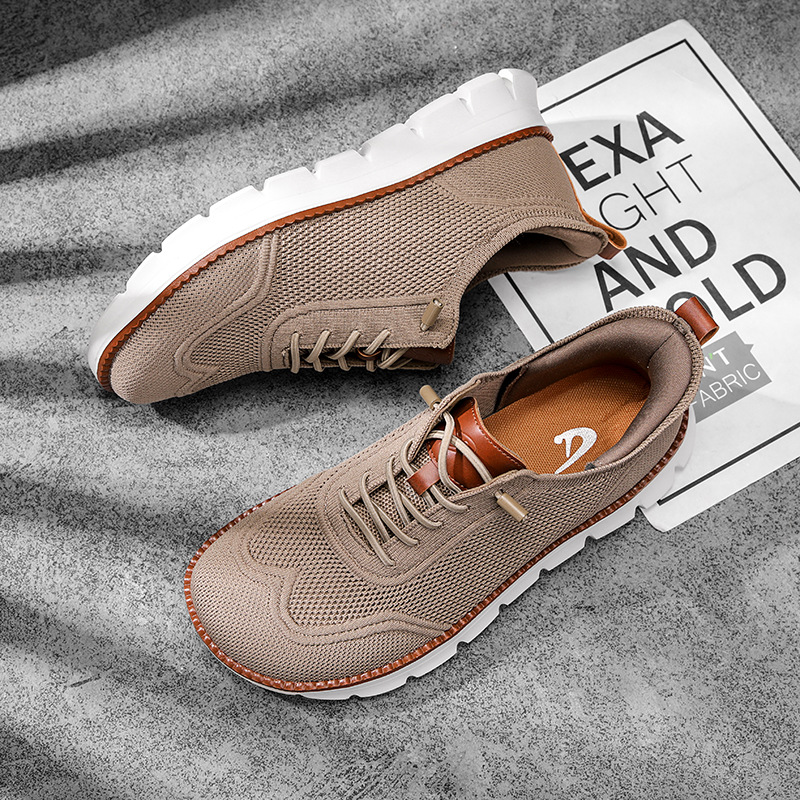 Men'S Fashion Box - Stijlvolle Mannen Brede Box Schoenen Barefoot
