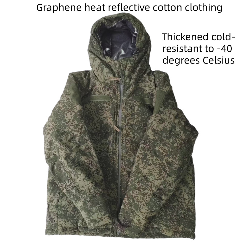 Mens Fashion Zip Up - Russische tactische katoenen jas winddicht waterdicht