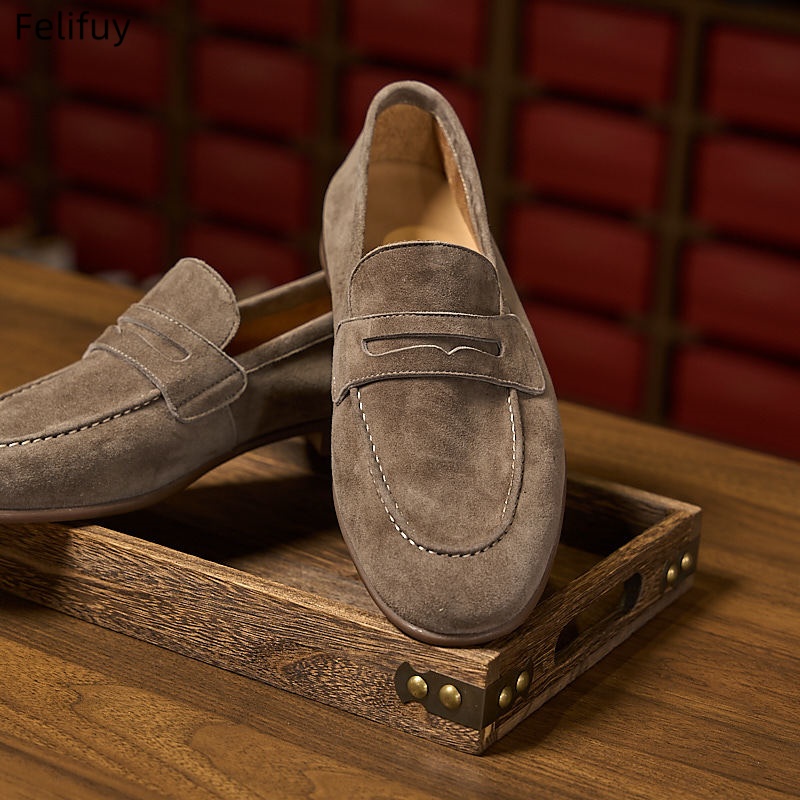 Mens Fashion Dress Shoes - Comfortabele, lichtgewicht, casual loafers voor heren,