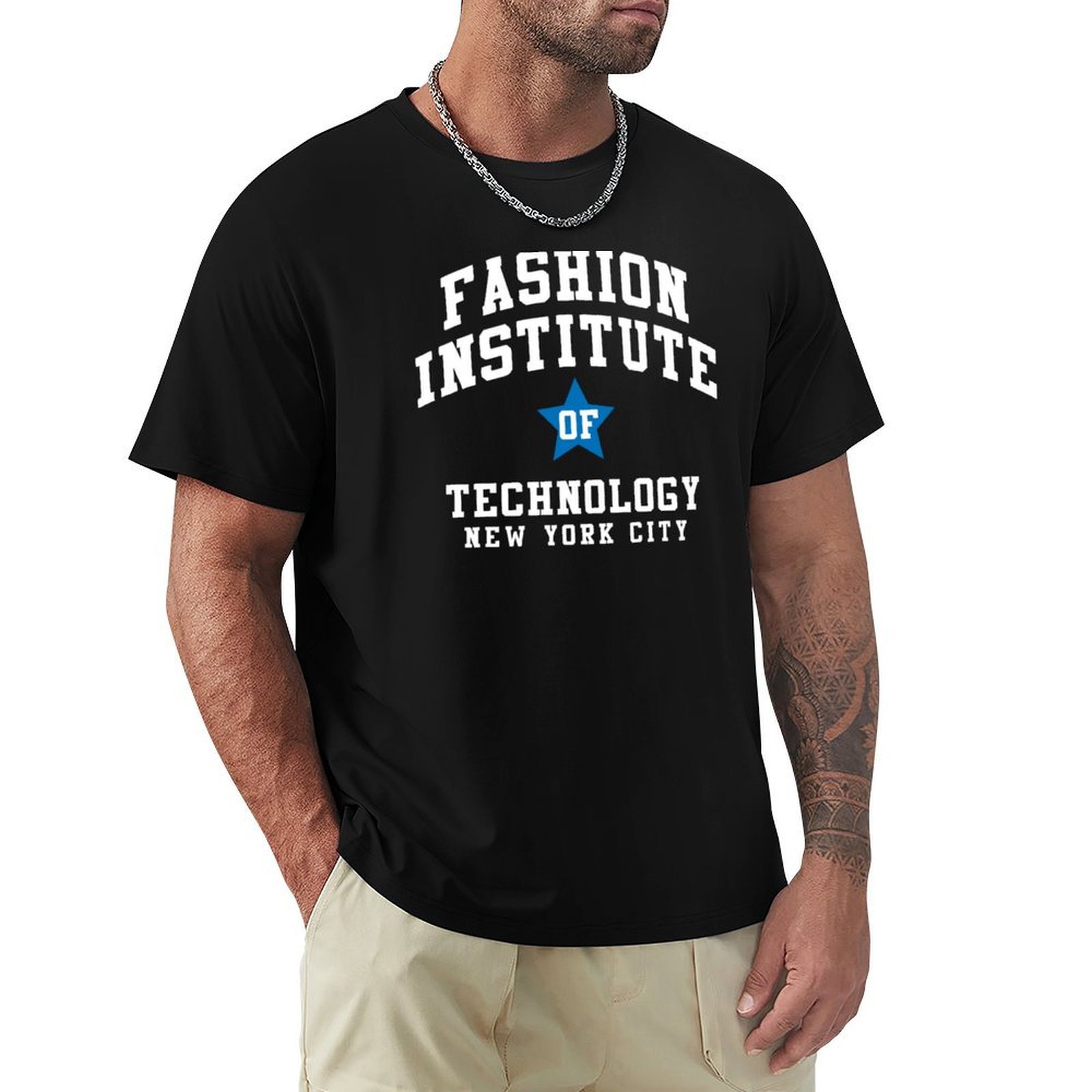 Men'S Fashion Nyc - NYC Fashion Institute - T-shirt met