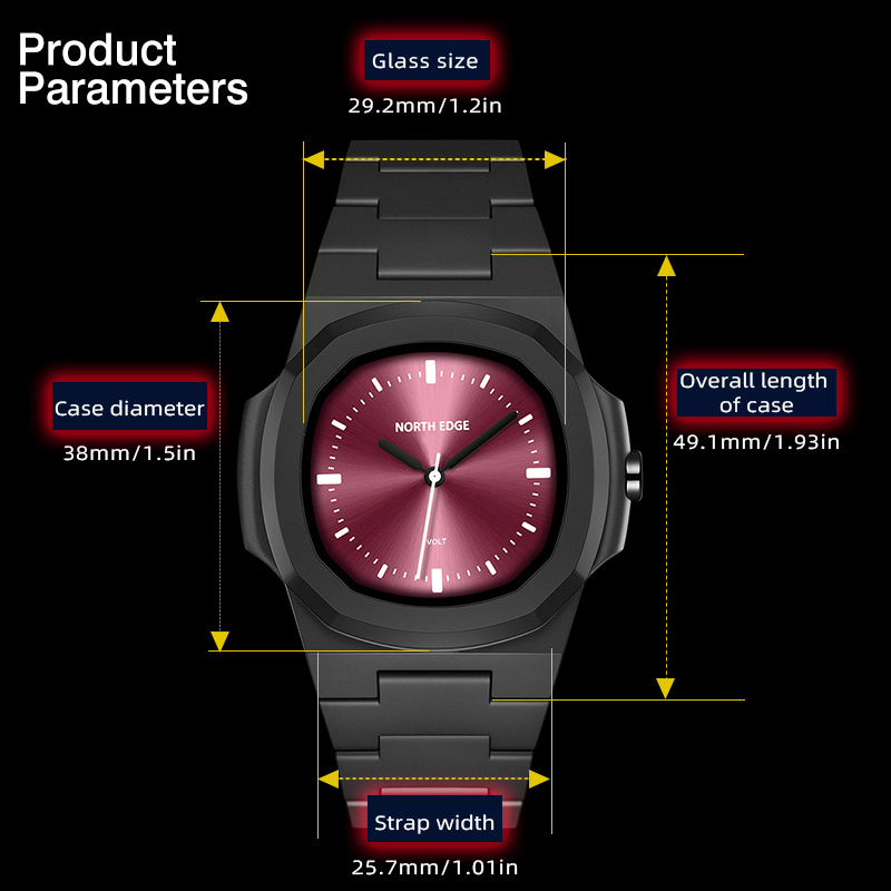 NORTH EDGE Horloge voor Man Ni - Men'S Fashion Box recensie en prijs