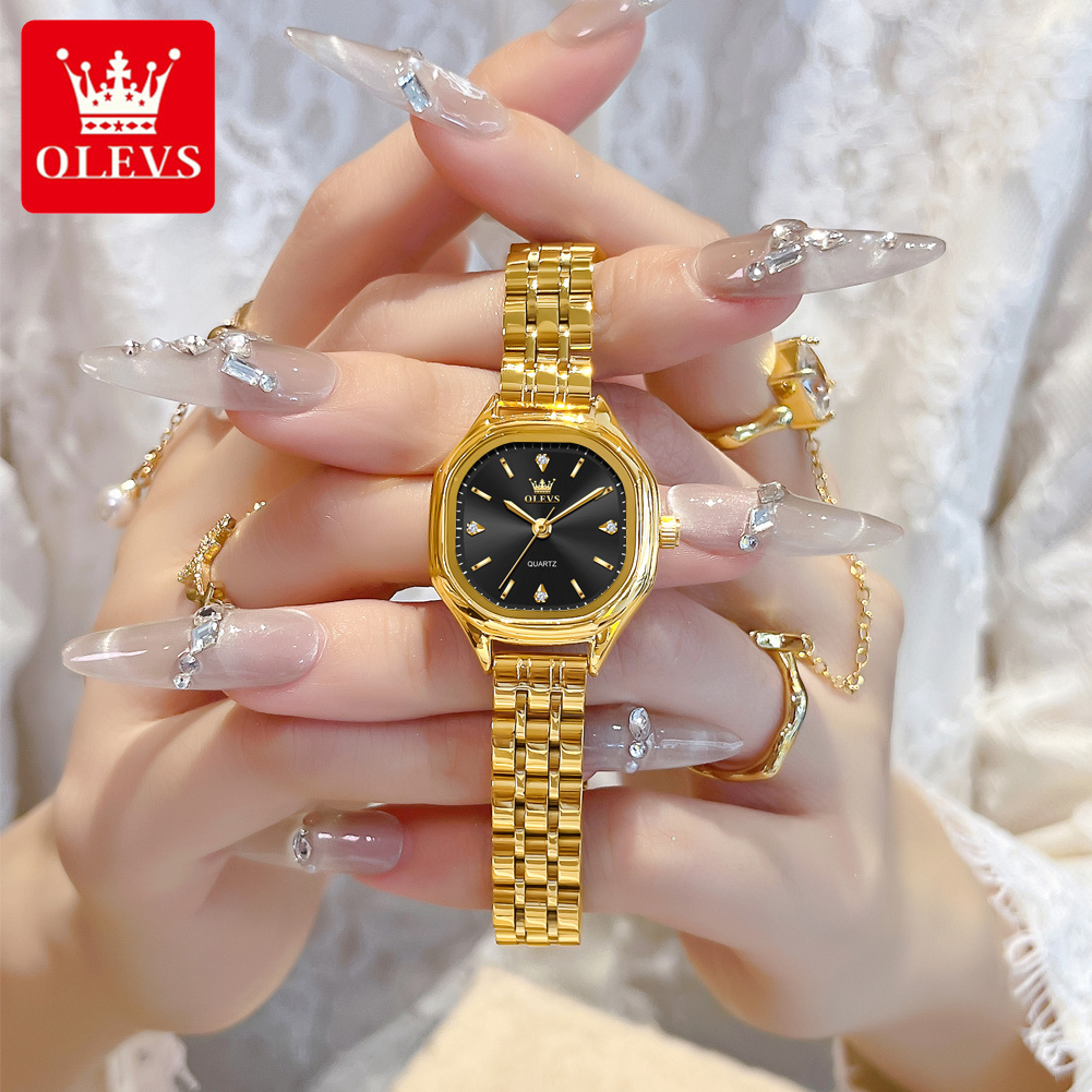 OLEVS 5888 Dameshorloges Goud  - Men'S Fashion Box recensie en prijs