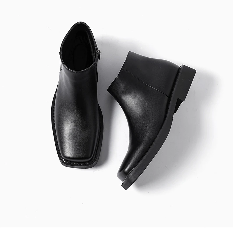 Zwart Nieuwe Mode Mannen Casua - Mens Fashion Dress Shoes recensie en prijs