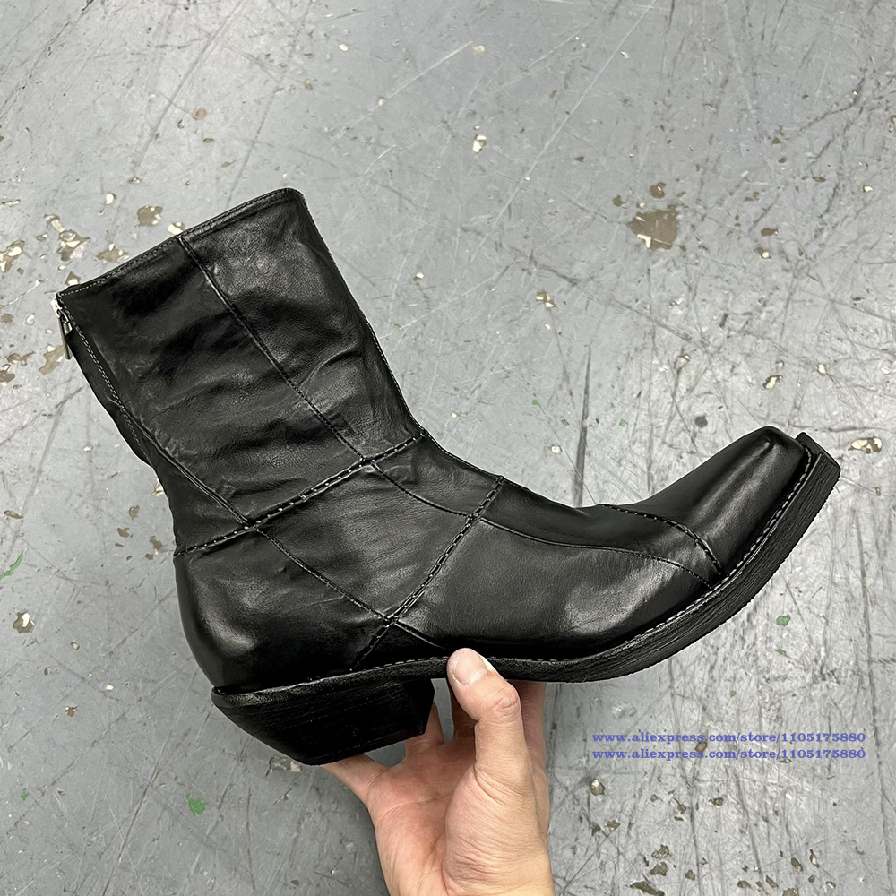 Zwart lederen herenlaarzen Pun - Chelsea Boots Men recensie en prijs