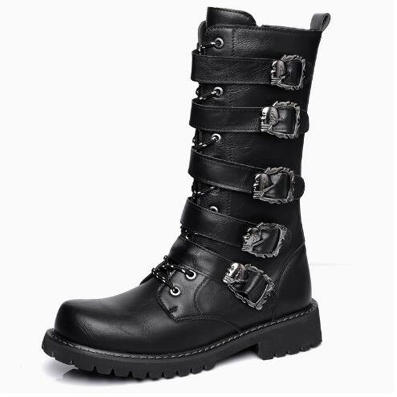 Mode Luxe Mid-Carf Herenlaarze - Mens Fashion Zip Up recensie en prijs