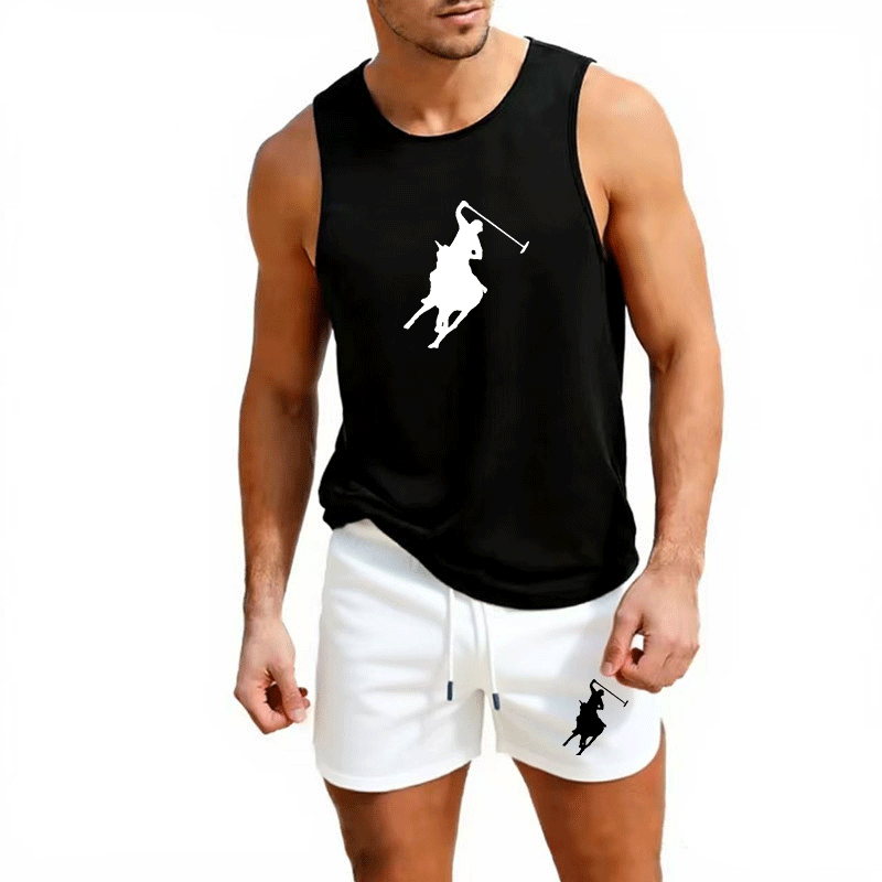 Europese Heren Zomer Vest en S - Mens Fashion Casual recensie en prijs