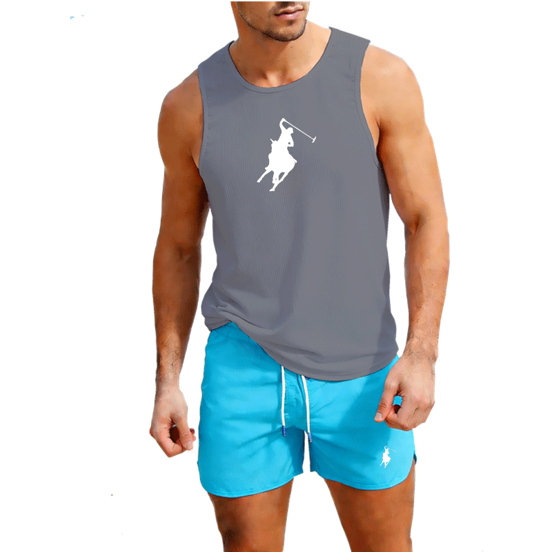 Europese Heren Zomer Vest en S - Mens Fashion Casual recensie en prijs