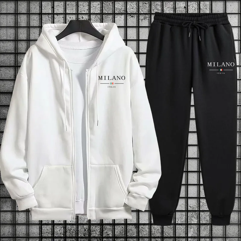 Lente 2026 Heren Trainingspak  - Mens Fashion Zip Up recensie en prijs