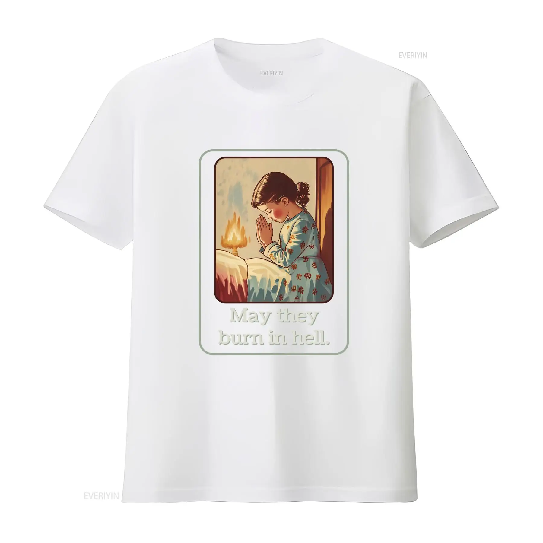 Moge ze in de hel verbranden T - 1950S Fashion Men'S recensie en prijs