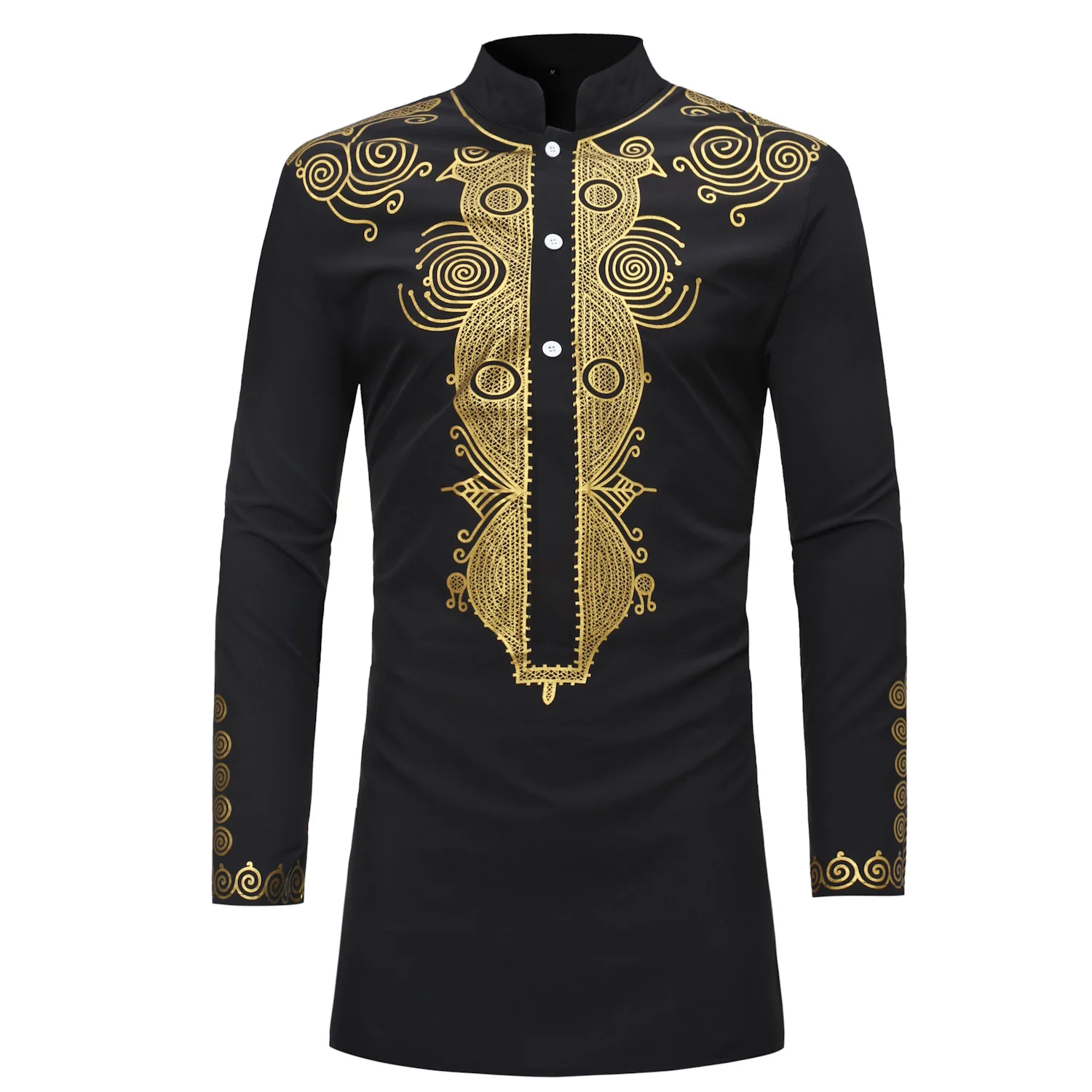 Stand Kraag Moslim Shirt Heren - Men'S Fashion Kurta recensie en prijs