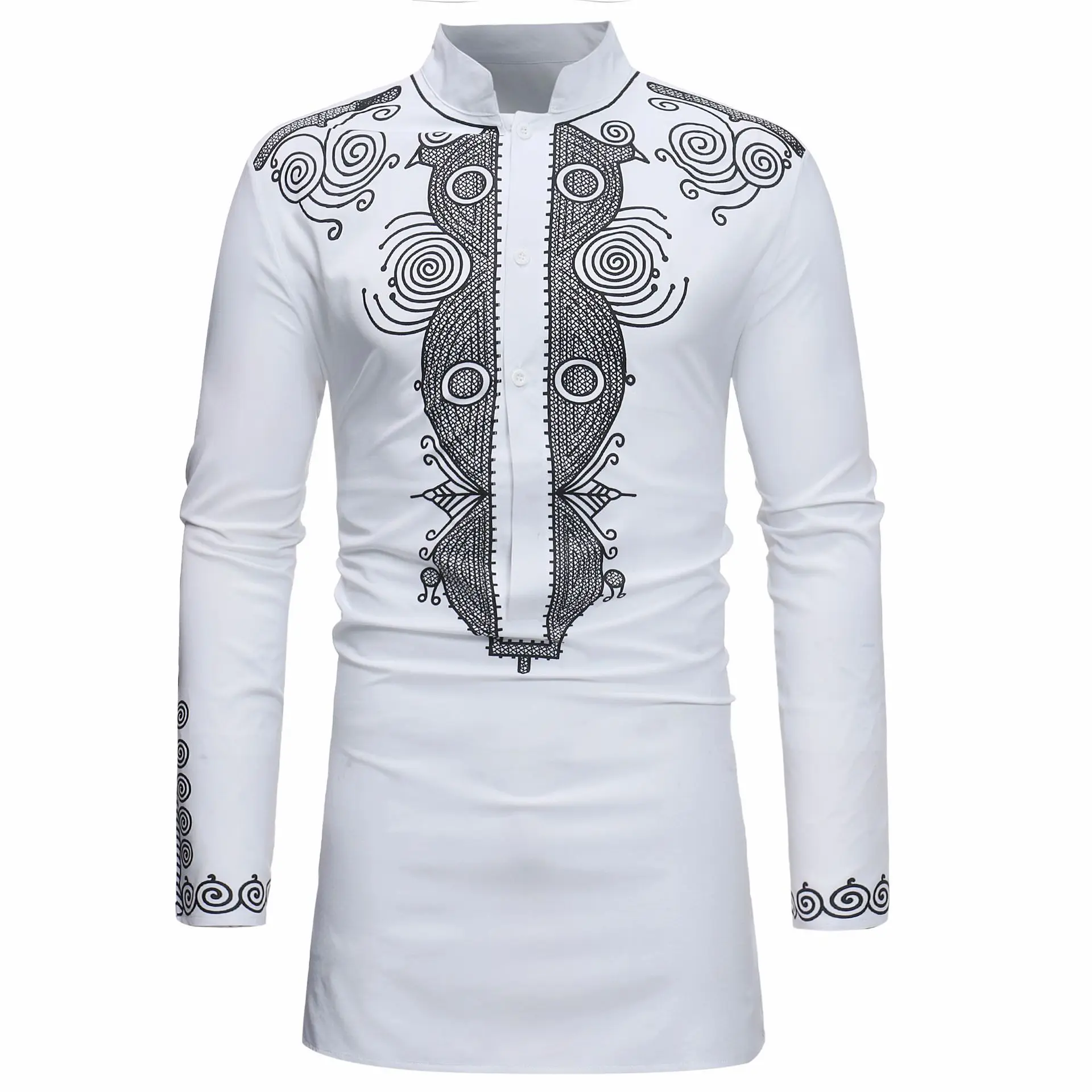 Stand Kraag Moslim Shirt Heren - Men'S Fashion Kurta recensie en prijs