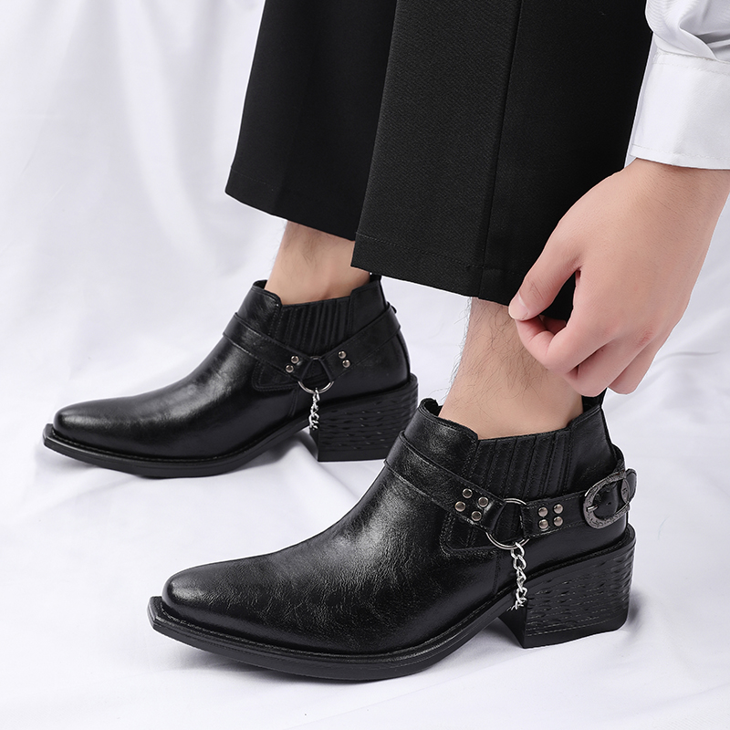 Nieuwe bruine/zwarte koeienler - Chelsea Boots Men recensie en prijs