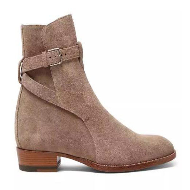 Britse stijl kaki camel froste - Mens Fashion Dress Shoes recensie en prijs