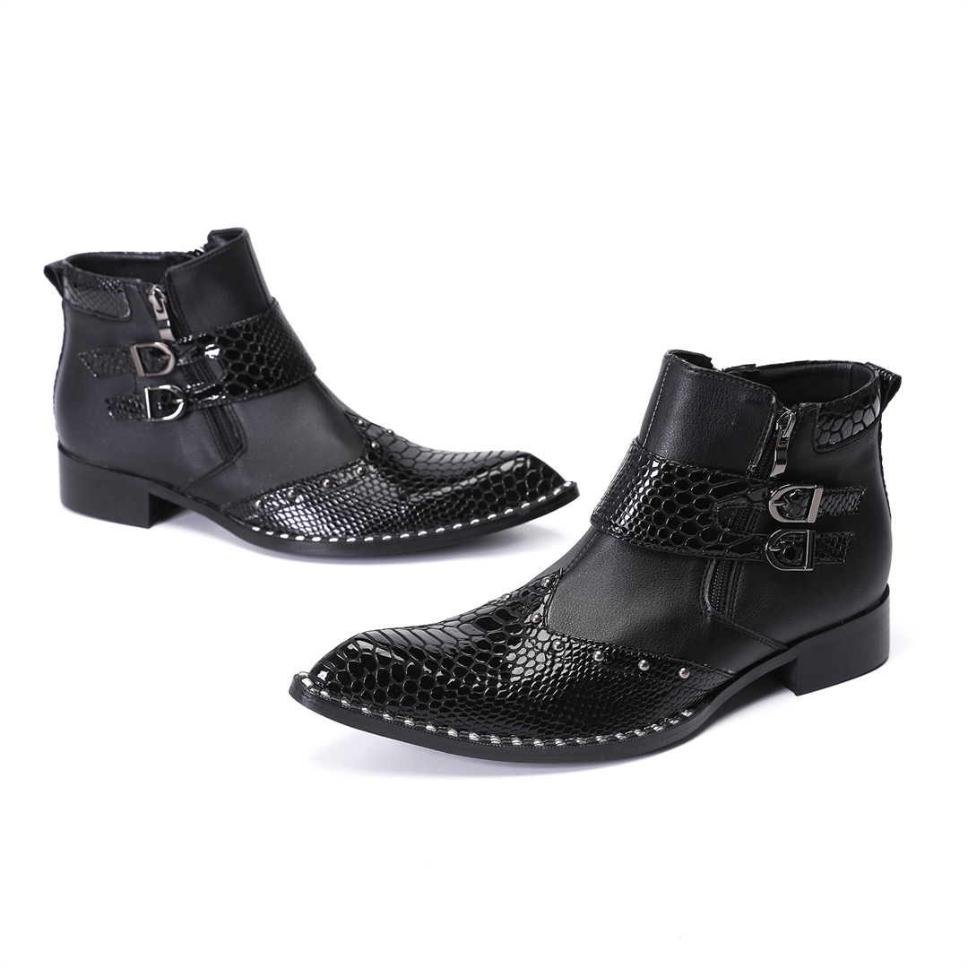 mode klinknagels puntige neus  - Mens Fashion Dress Shoes recensie en prijs