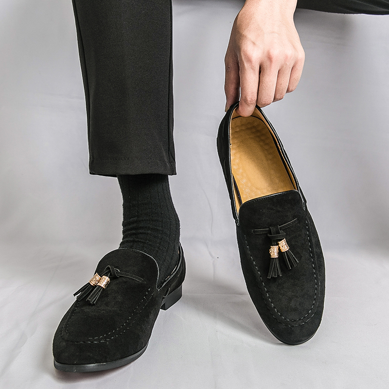 YUYIN Mode Tassel Slip On Loaf - Mens Fashion Dress Shoes recensie en prijs
