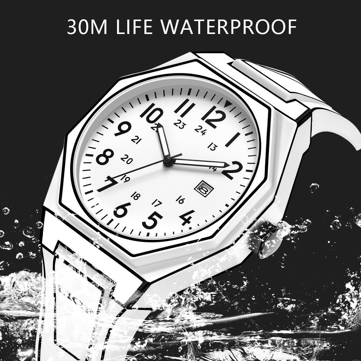 LUIK Nieuwe Mannen Horloge Mil - Men'S Fashion Box recensie en prijs
