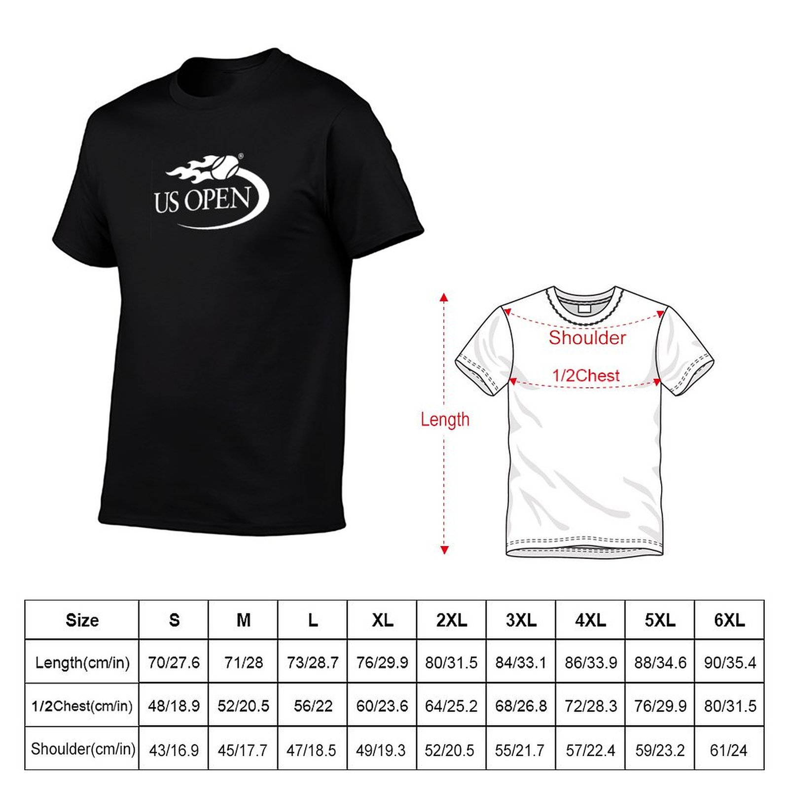 Nyc US Open 2017 tennis T-shir - Men'S Fashion Nyc recensie en prijs
