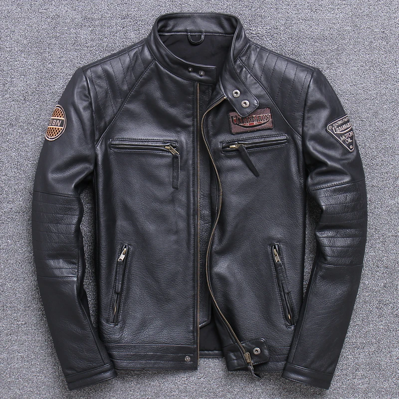Mode Biker Jacks Vintage Heren - Men'S Fashion Leather Jacket recensie en prijs
