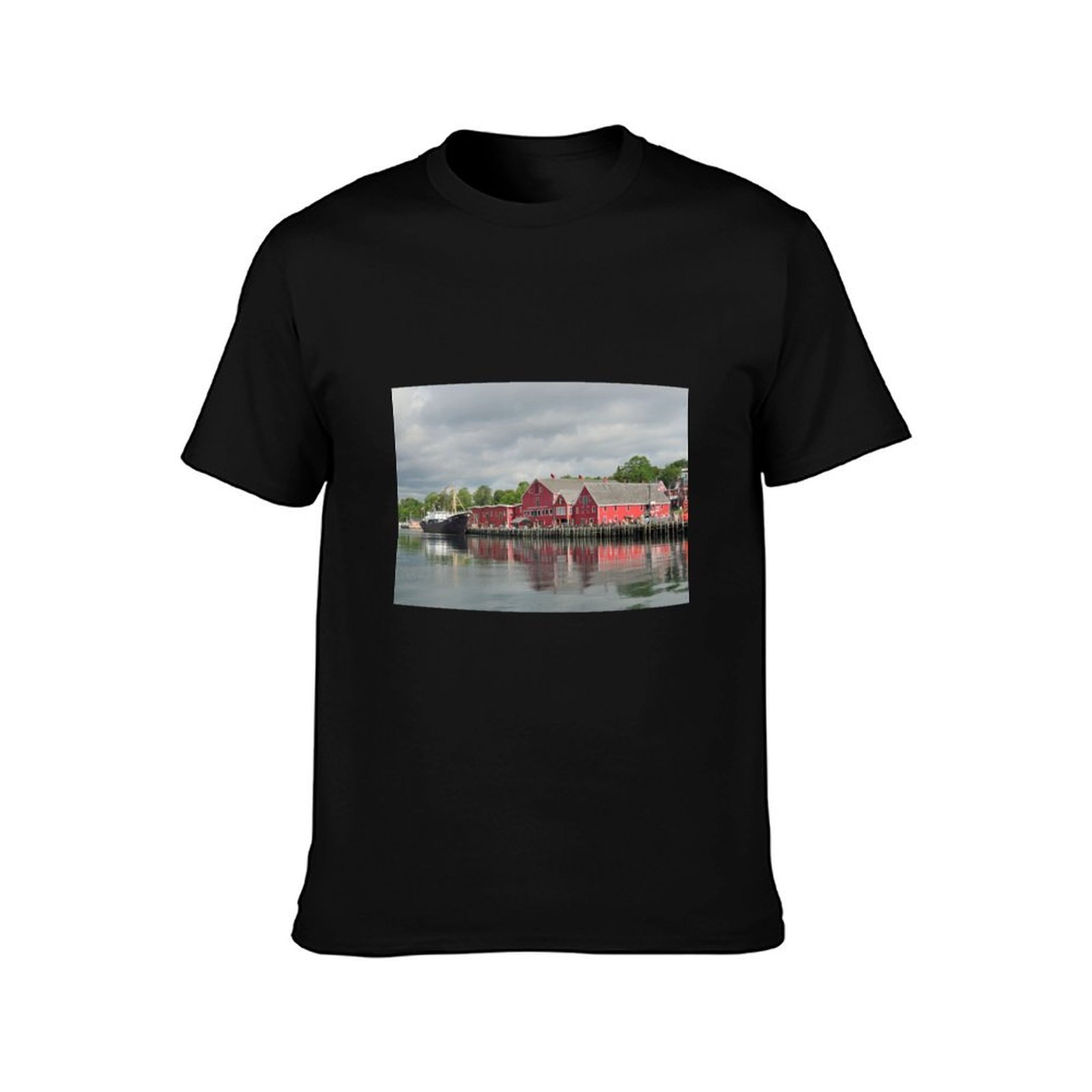 Stad Lunenburg, Nova Scotia T- - Men'S Fashion Nova Shirts recensie en prijs