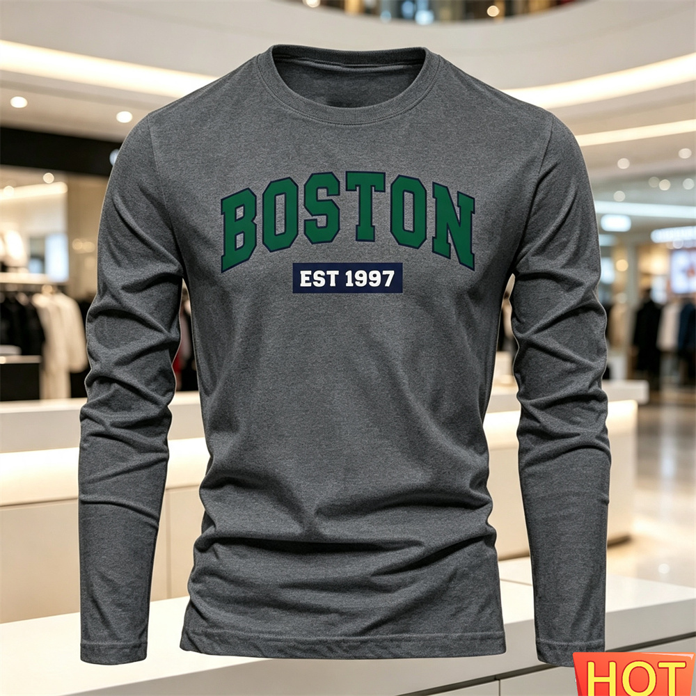 Herfst Zomer heren T-shirt met - Men'S Fashion Course recensie en prijs