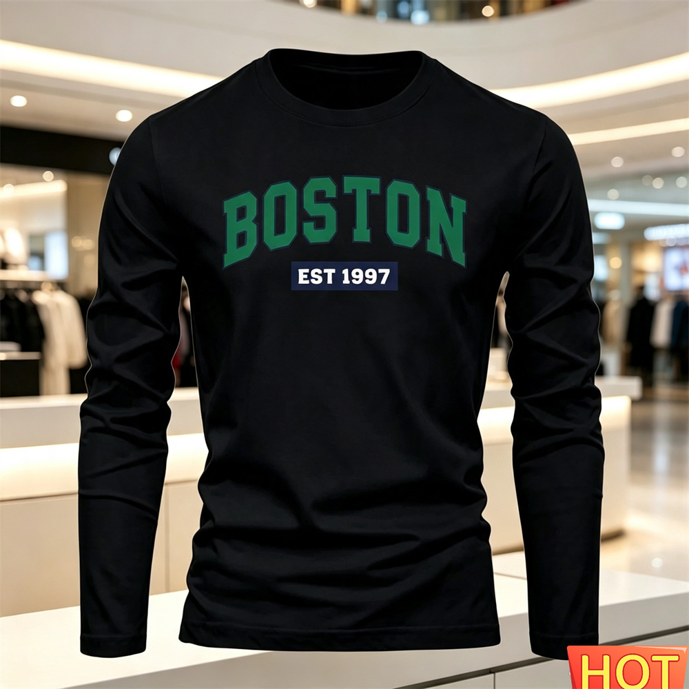 Herfst Zomer heren T-shirt met - Men'S Fashion Course recensie en prijs