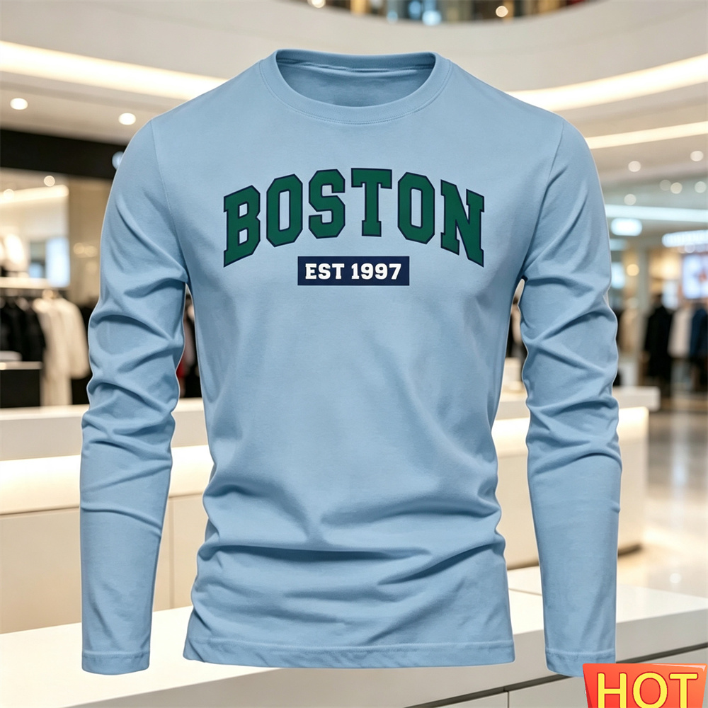 Herfst Zomer heren T-shirt met - Men'S Fashion Course recensie en prijs