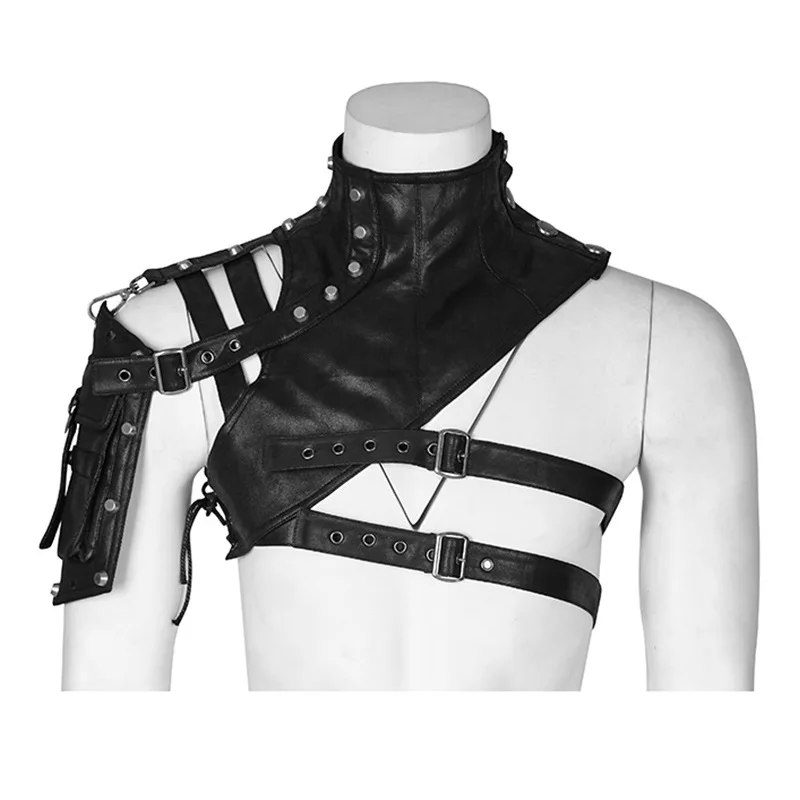 Steampunk Middeleeuws lederen  - Men'S Fashion Leather Jacket recensie en prijs