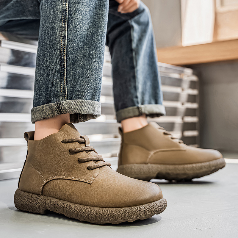 Heren enkellaarzen Bruine kort - Chelsea Boots Men recensie en prijs