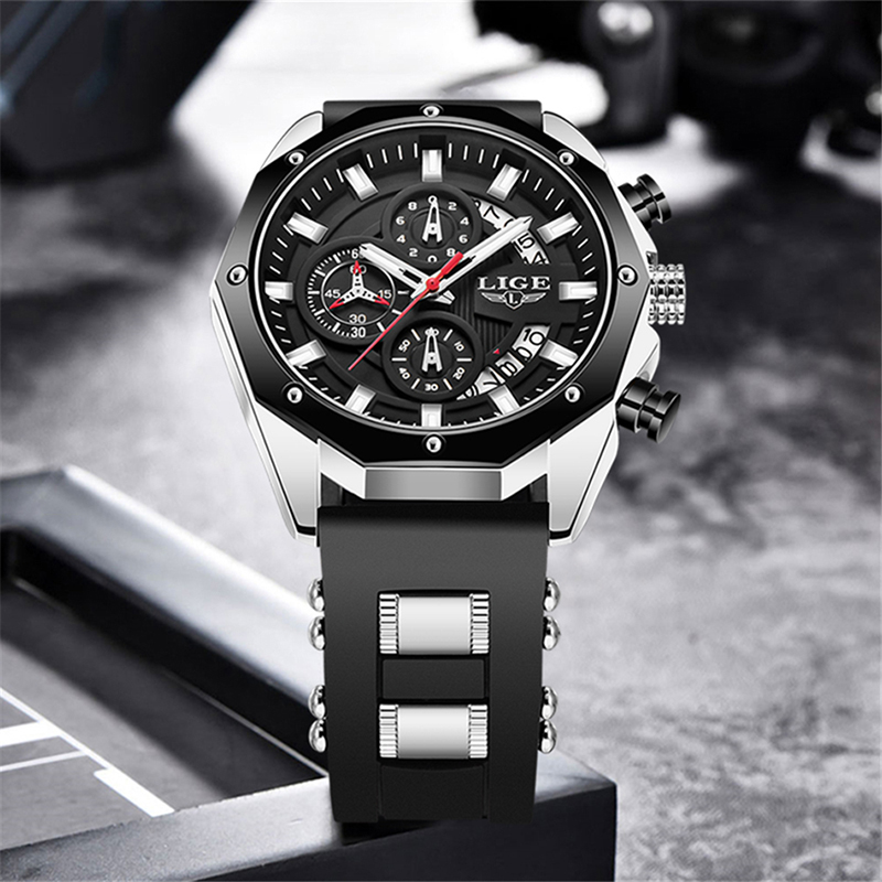 LIGE Fashion Outdoor Quartz Ma - Men'S Fashion Box recensie en prijs