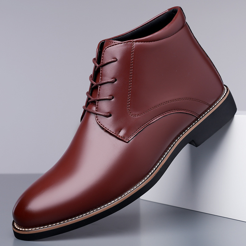 Herenschoenen van leer, hoge m - Mens Fashion Dress Shoes recensie en prijs
