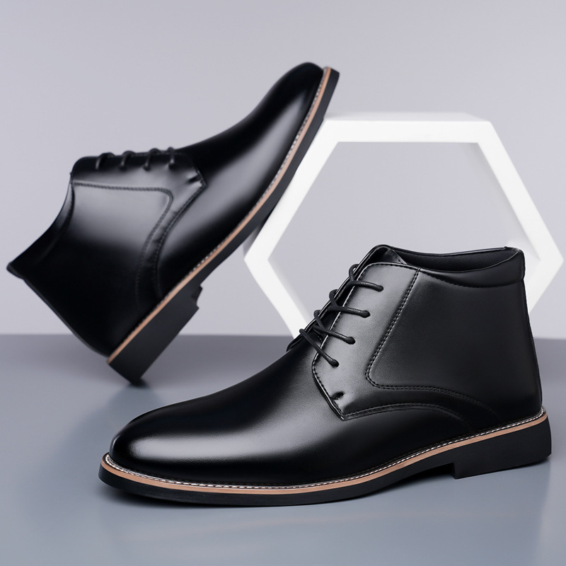 Herenschoenen van leer, hoge m - Mens Fashion Dress Shoes recensie en prijs
