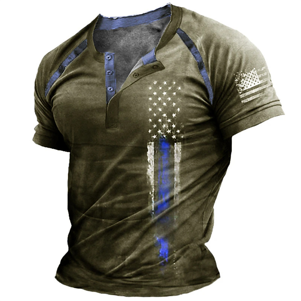 Grappige 3D Amerikaanse vlag p - Men'S Fashion Course recensie en prijs
