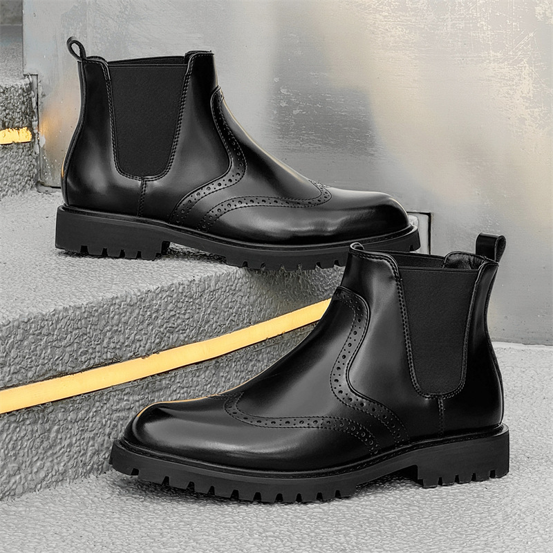 Big size heren fashion party p - Chelsea Boots Men recensie en prijs