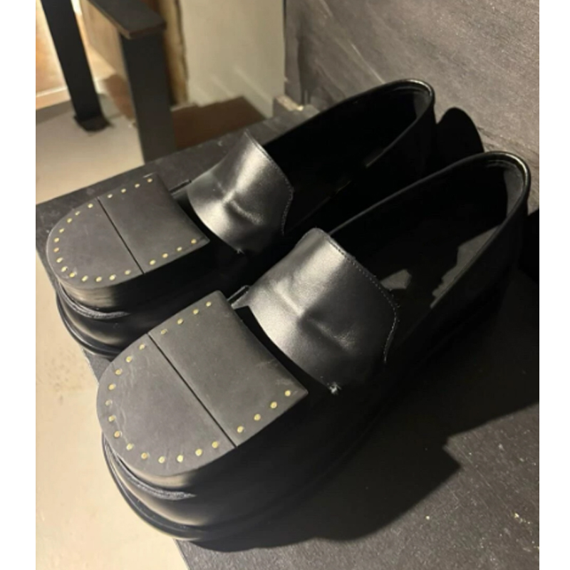 Heren zwarte ronde teen loafer - Mens Fashion Dress Shoes recensie en prijs