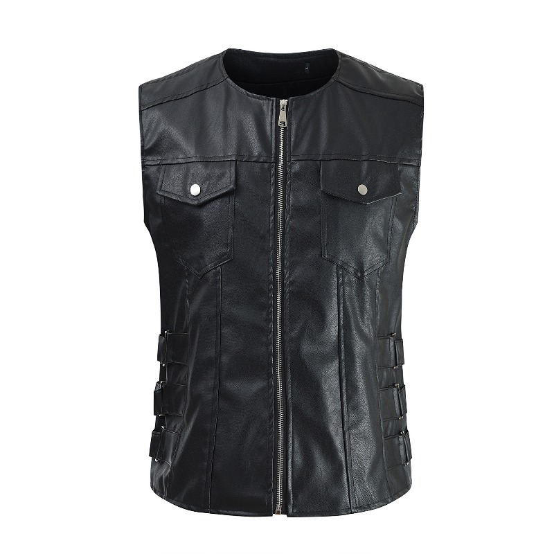 Lente en herfst Koreaanse stij - Men'S Fashion Leather Jacket recensie en prijs