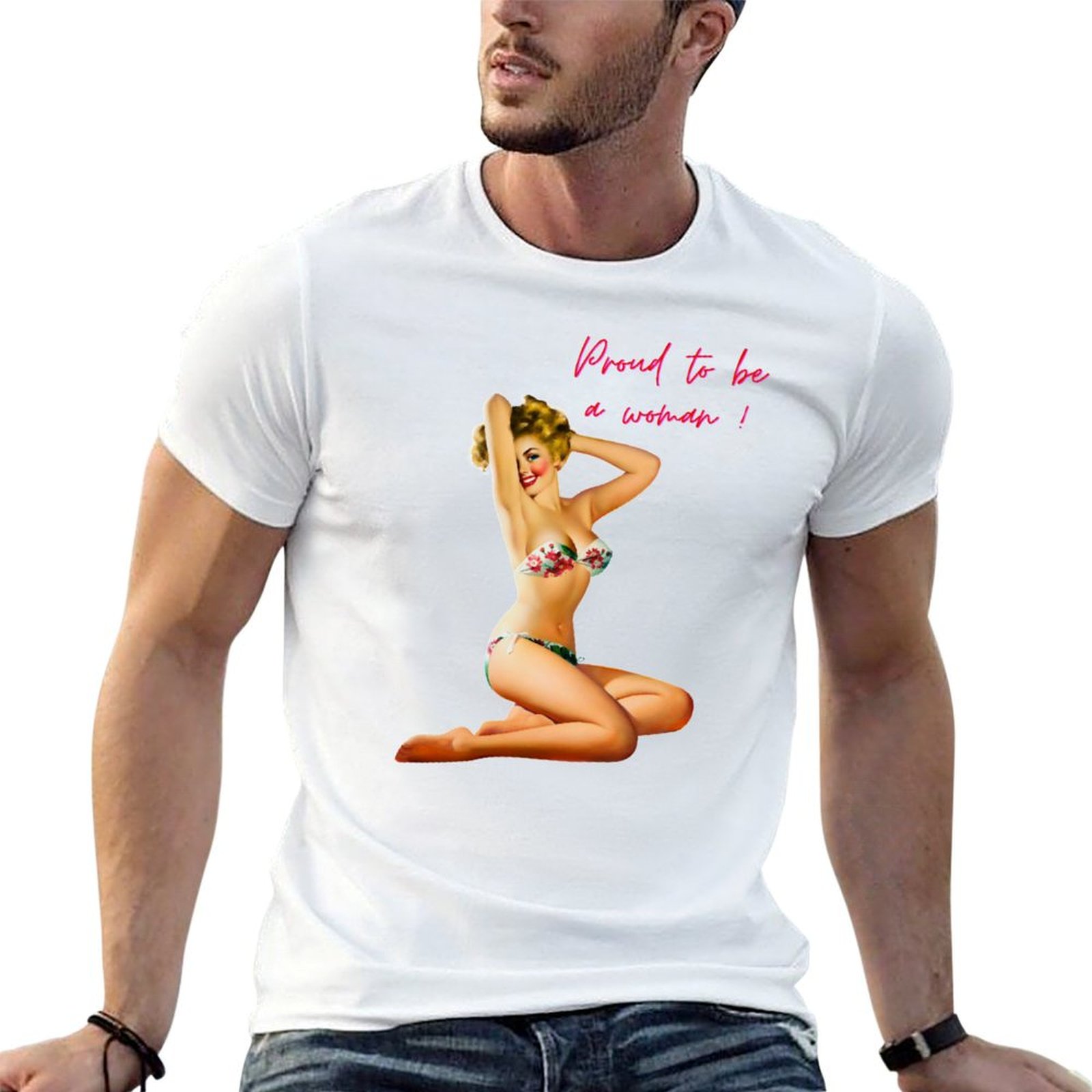 Proud to be a woman - Pop-art  - 1950S Fashion Men'S recensie en prijs
