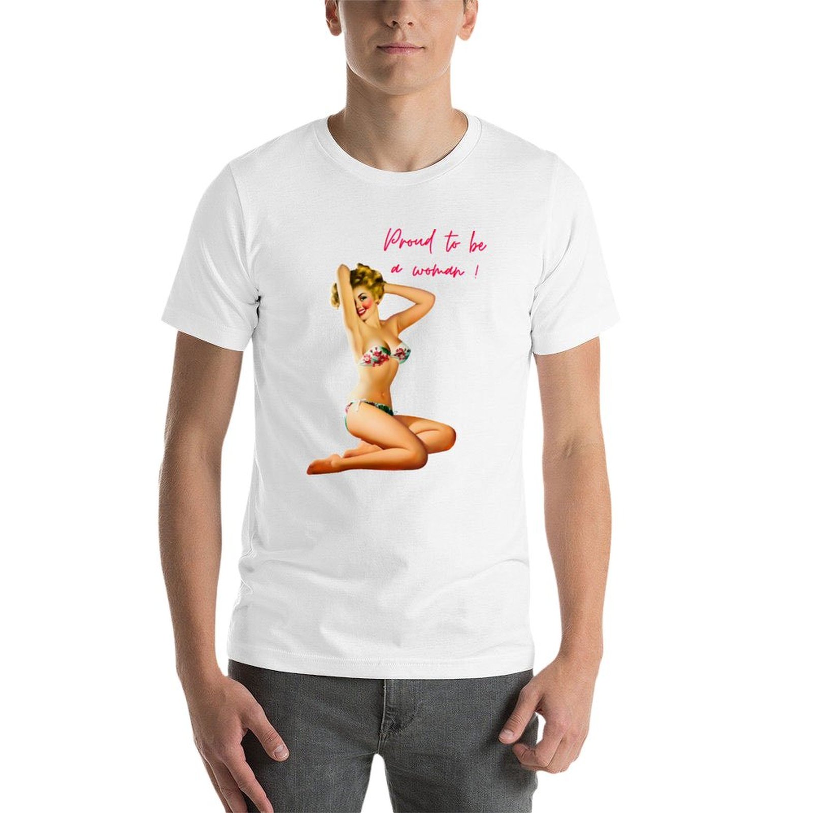 Proud to be a woman - Pop-art  - 1950S Fashion Men'S recensie en prijs