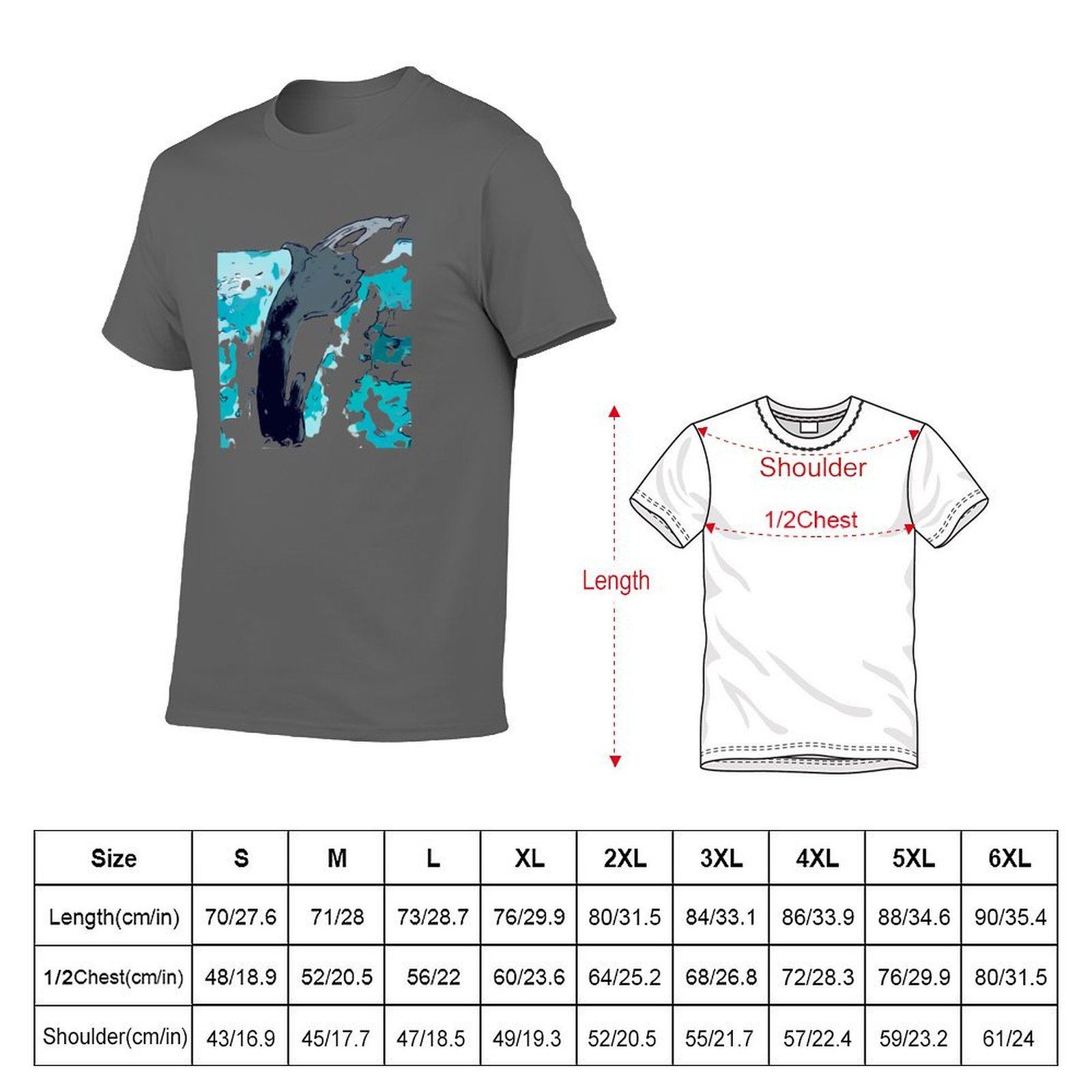 Nova Scotia Whale 2 T-shirt Ca - Men'S Fashion Nova Shirts recensie en prijs