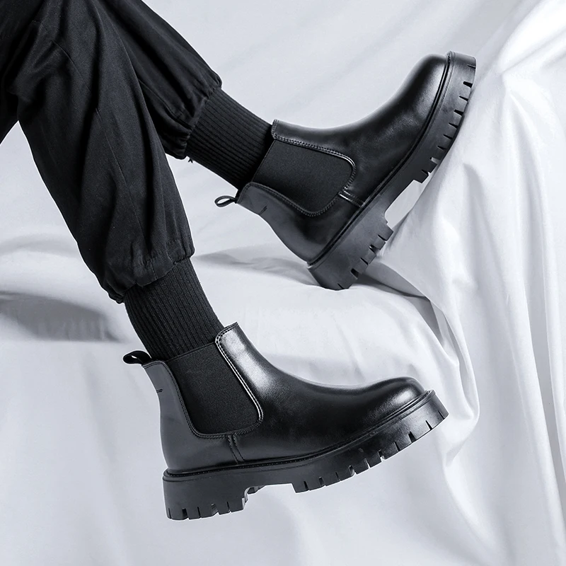 Chelsea Laarzen Mode Lederen H - Mens Fashion Dress Shoes recensie en prijs
